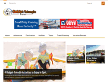 Tablet Screenshot of goldentriangletour.org